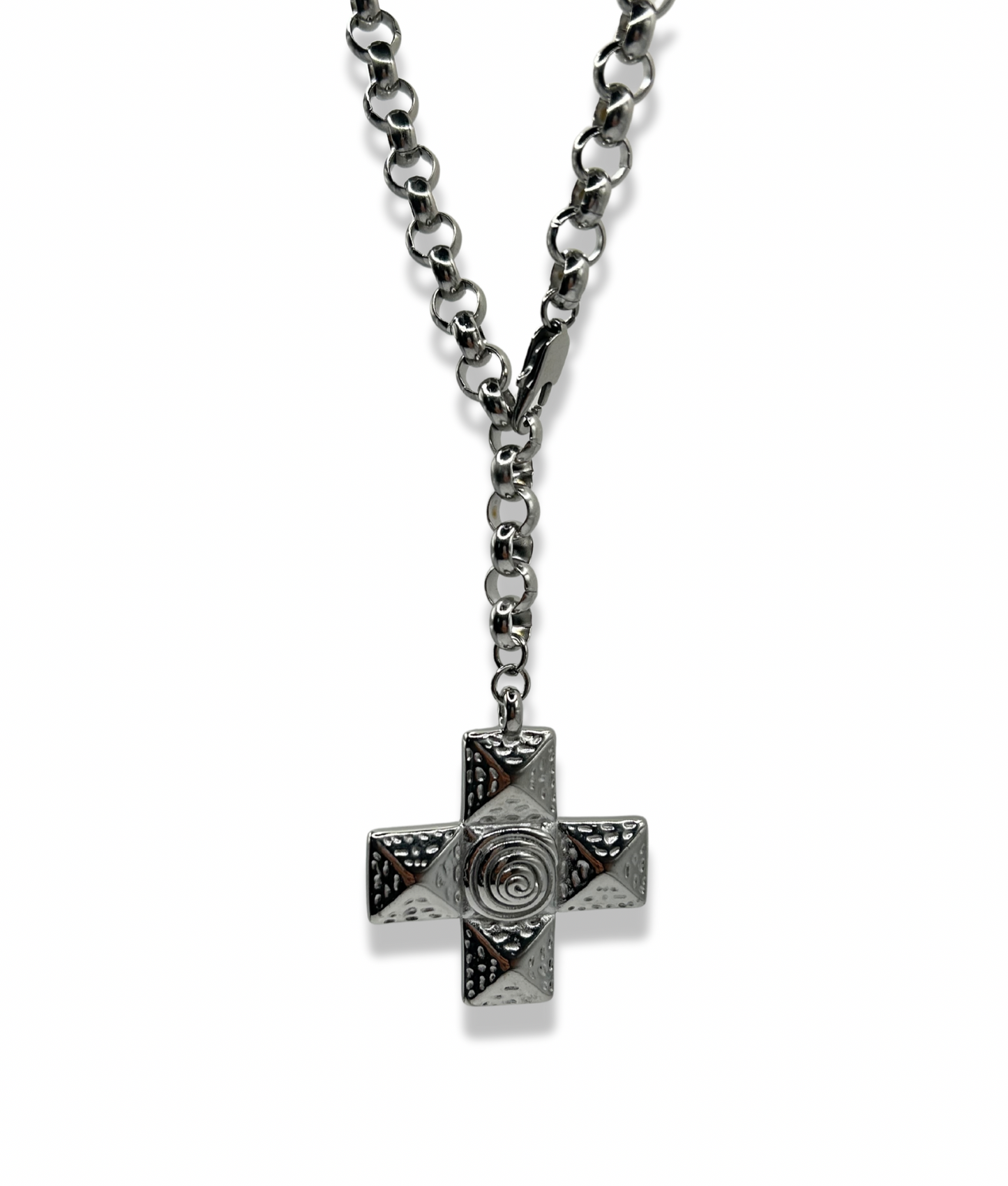 ‘Sasha’ Chunky Cross Chain