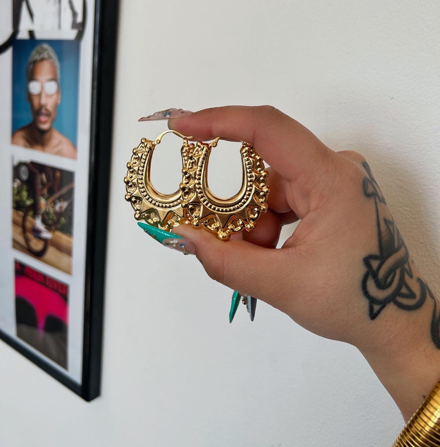 ‘Creole’ XL Hoops