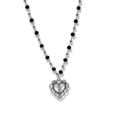 Product photo of vintage necklace on white background