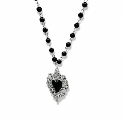 Product photo of vintage necklace on white background