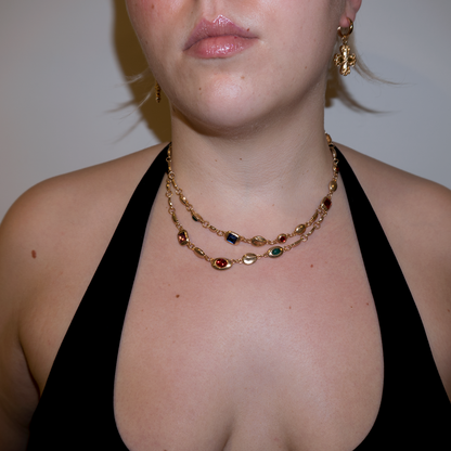 'Amelié' Bejewelled Chain